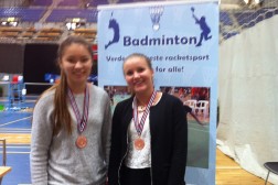 Cecilie på double-pallen i NM Junior 2015
