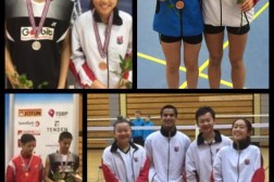 Fire medaljer til Haugerud i Ungdommens badmintonmesterskap