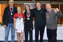 Mange medaljer til Haugerud i veteran NM
