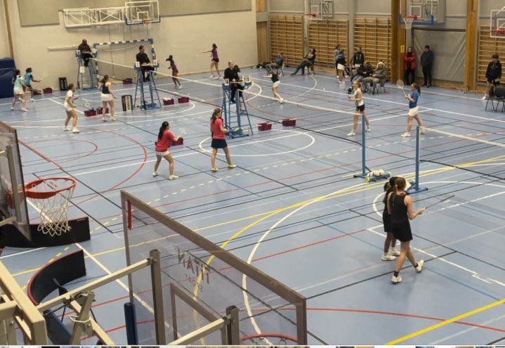 Badmintonfest i hallen under Haugerud ranking 2023